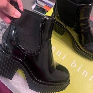 Gianni Bini Black Ankle Boots